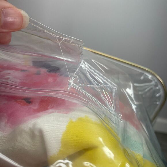 Kate Spade Paintball Floral Full-Queen Comforter Colorful Watercolor Pink Blue - Picture 7 of 10